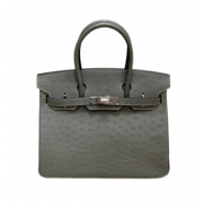 Сумка Hermes Birkin 25 из кожи страуса